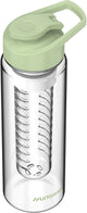 Gourde Muitomas - infuseur pour fruits, thé ou herbes - bec verseur - 700ml - vert