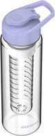 Gourde Muitomas - infuseur pour fruits, thé ou herbes - bec verseur - 700ml - violette