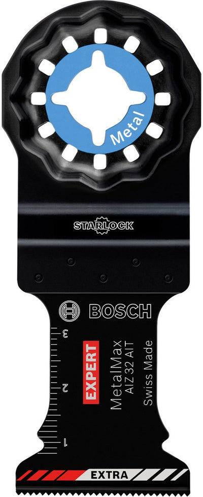 Bosch 2608900014 lame de scie plongeante en carbure à revêtement starlock expert aiz 32 ait carbure, métal 32 x 40 mm 1