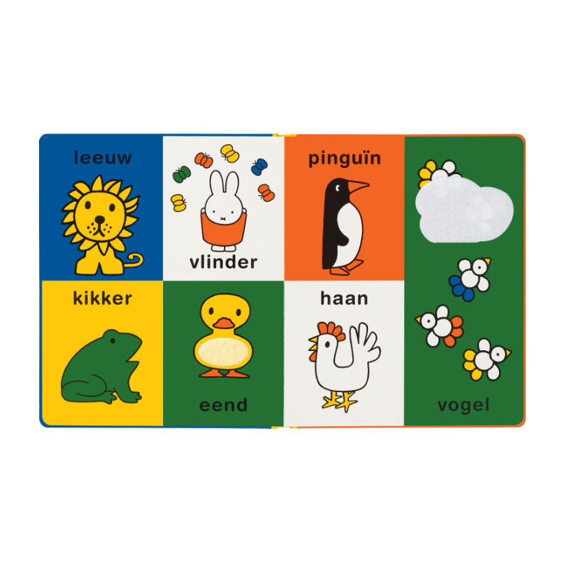 Grand livre animalier Miffy. livre cartonné. 2+