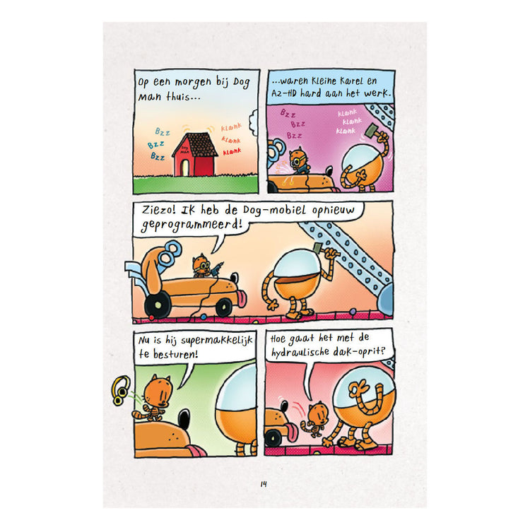 Livre central, l'homme-chien et le roi des puces