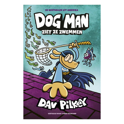 Basic Book Dog Man Part 8 Dog Man les voit nager