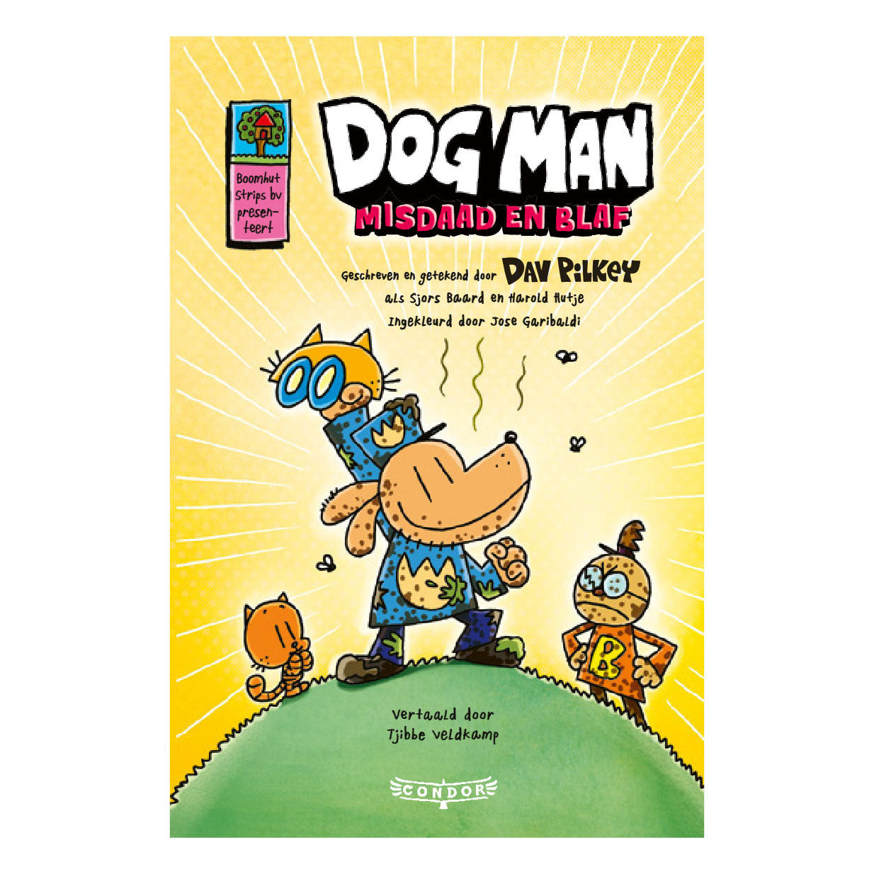Dog Man Part 9 Crime and Bark - Livre pour enfants