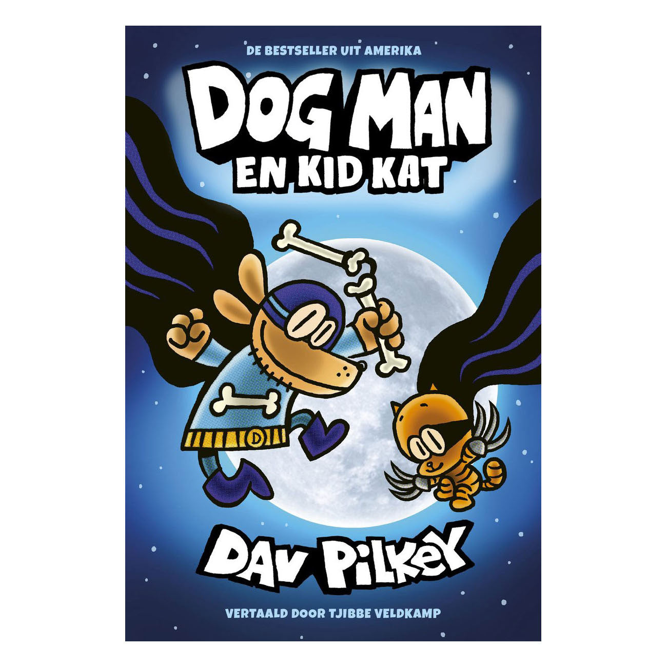 Maison centrale de livre chien homme et enfant chat
