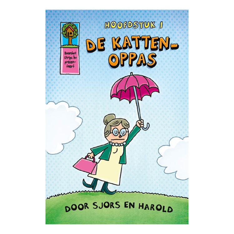 Maison centrale de livre chien homme et enfant chat