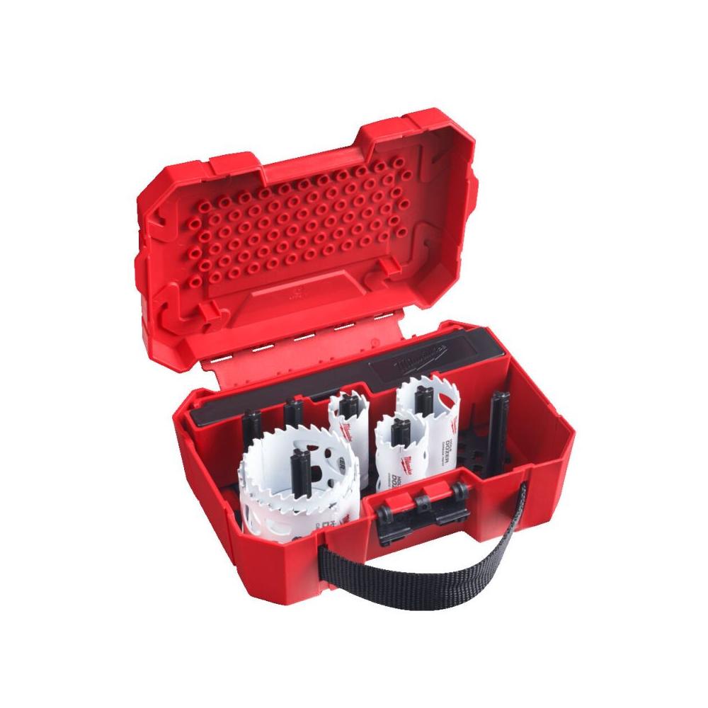 Milwaukee accessoires scie cloche bulldozer TCT ensemble (9 pièces) - 49223079