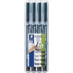 Marqueur permanent staedtler lumocolor noir