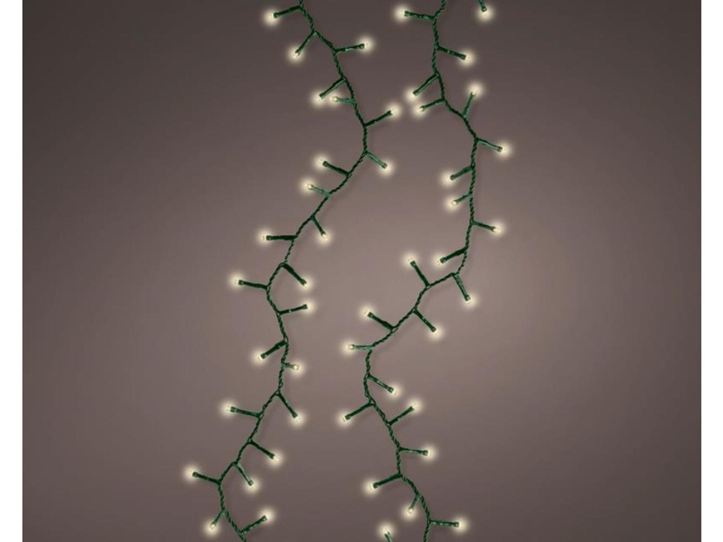 Guirlande lumineuse de Noël Lumineo compacte 900LED blanc chaud