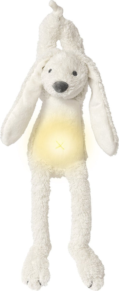 Veilleuse Happy Horse Rabbit Richie avec sons apaisants 34cm - blanc - cadeau bébé