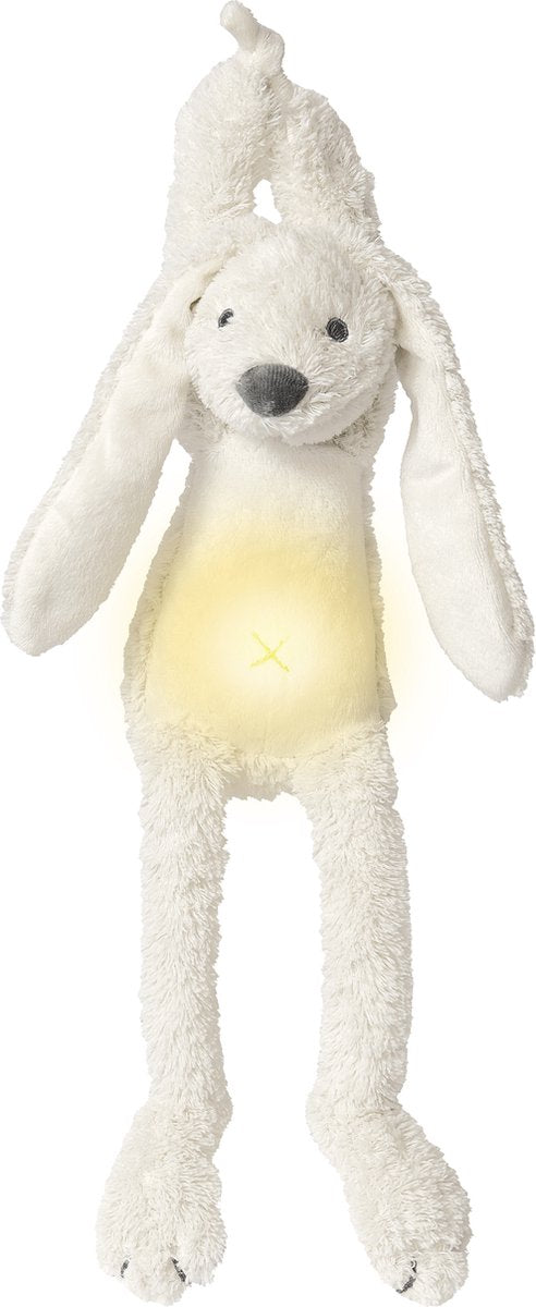 Veilleuse Happy Horse Rabbit Richie avec sons apaisants 34cm - blanc - cadeau bébé
