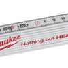 Milwaukee accessoires règle pliante composite - 2m - 4932459301