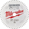 Accessoires Milwaukee lame de scie circulaire p alu165x20x2.2x52tf neg. - 4932471296