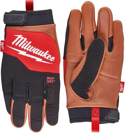 Milwaukee accessoires gants de travail en cuir hybride - l 9 | 1 paire - 4932471913