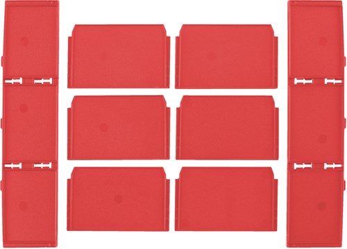 Distributeurs d'accessoires Milwaukee | boîtes à outils packout avec 3 tiroirs - 4932479104