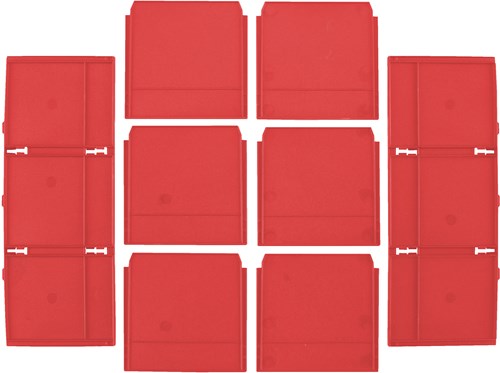 Distributeurs d'accessoires Milwaukee | boîtes à outils packout avec 2 tiroirs - 4932479105