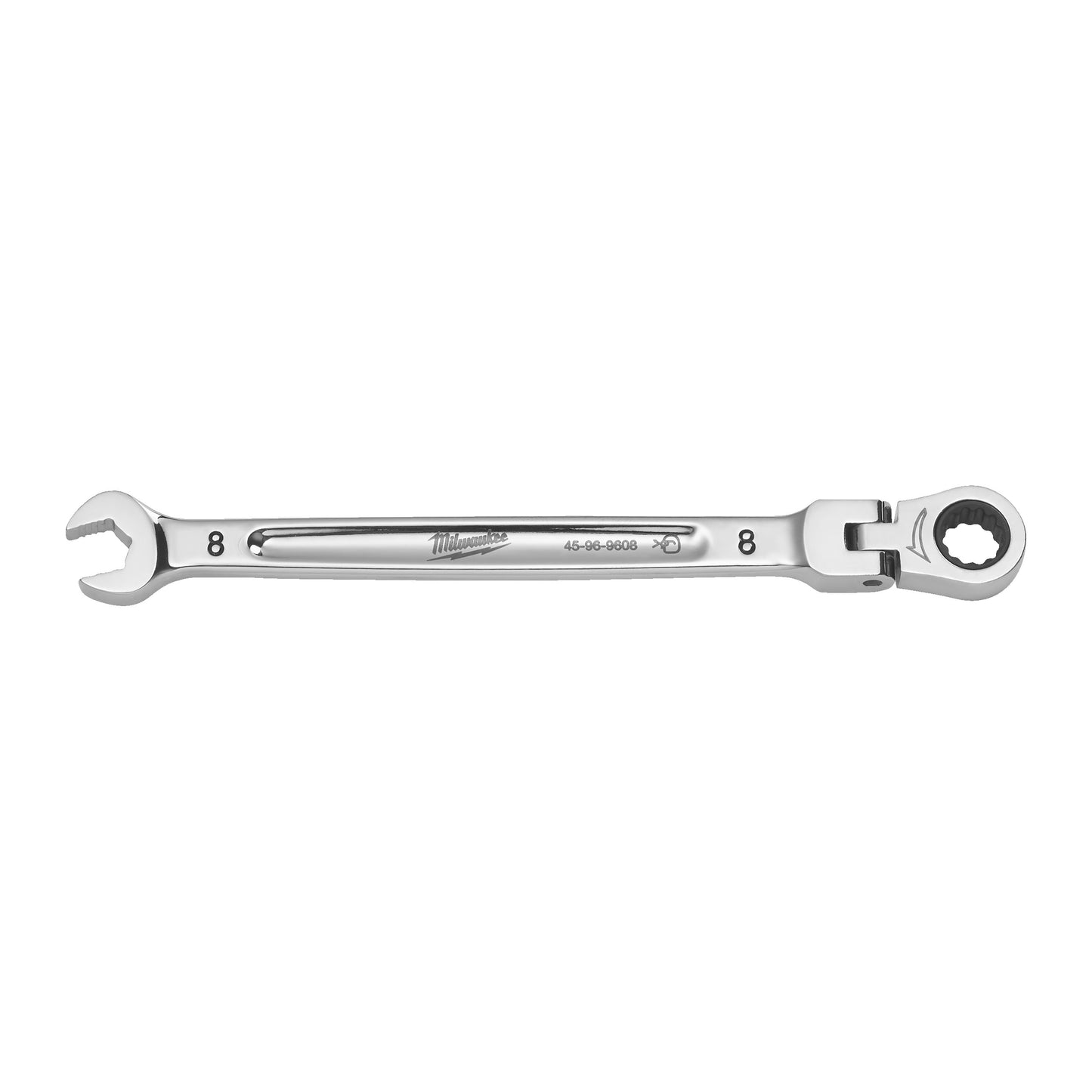 Accessoires Milwaukee Clé à cliquet à extrémité ouverte 8 mm Max Bite Flex - 4932480181