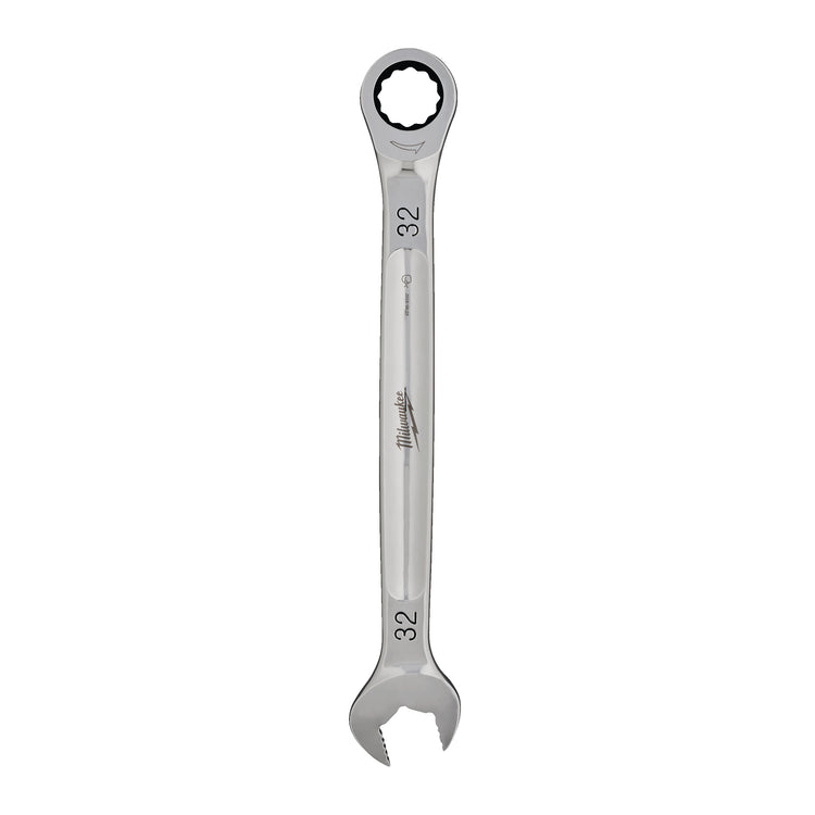 Accessoires Milwaukee Clé mixte à cliquet à morsure max 32 mm - 4932480215