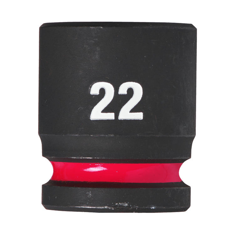Accessoires Milwaukee douille à choc Shockwave 1 2 courte 22 mm | 1 pièce - 4932480316