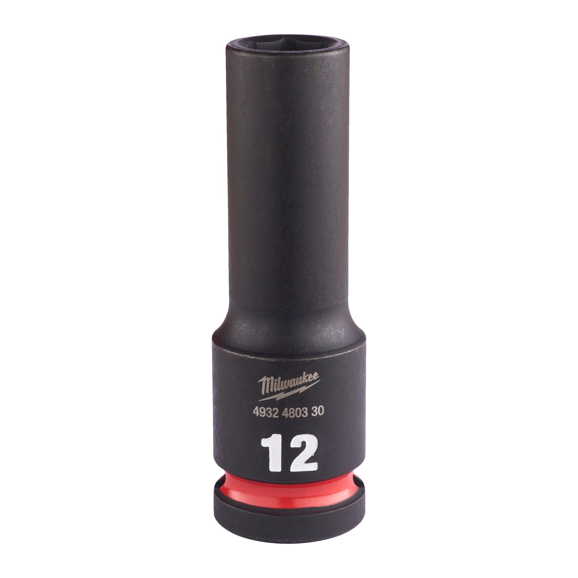 Accessoires Milwaukee douille à choc Shockwave 1 2 longue 12 mm | 1 pièce - 4932480330