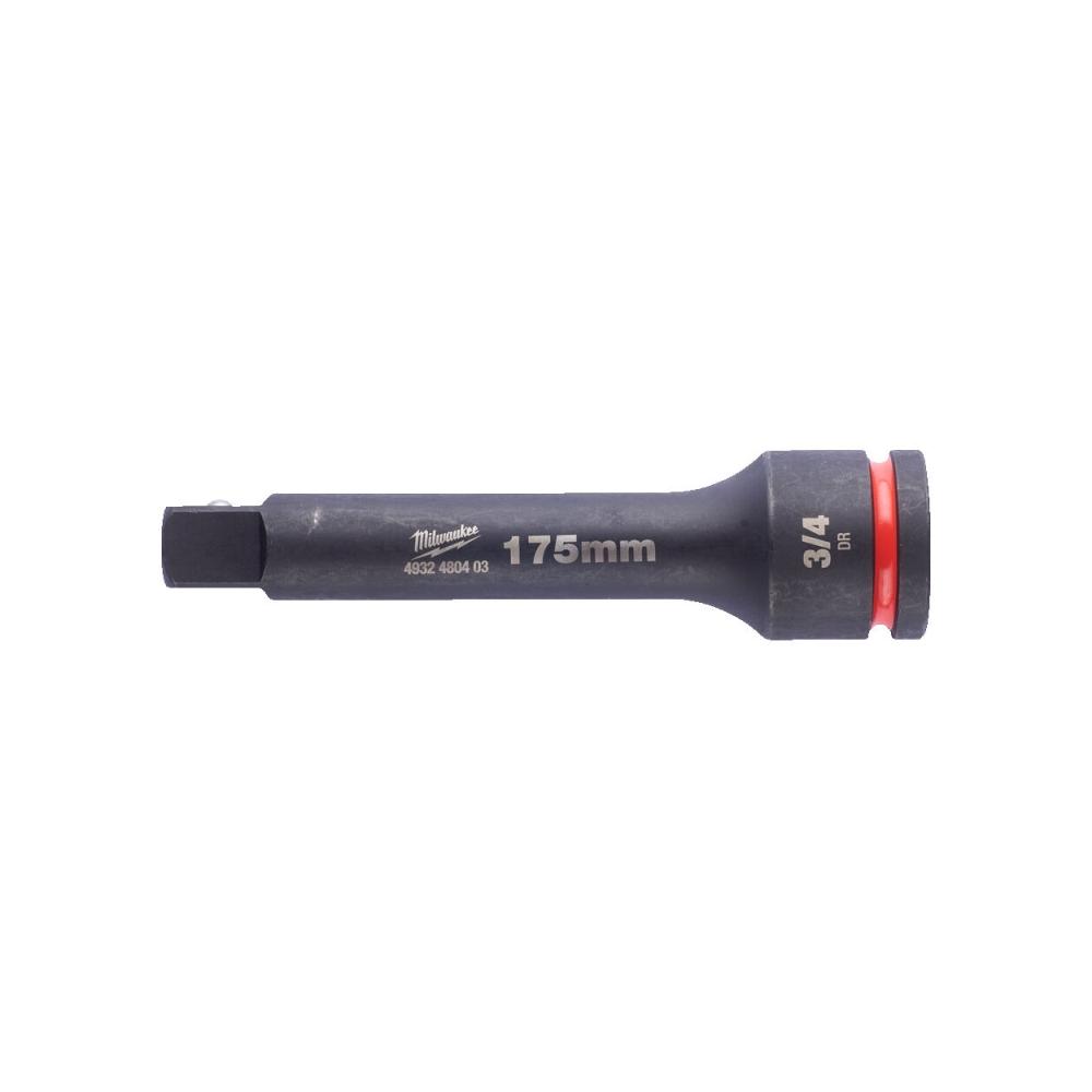 Accessoires Milwaukee extension de douille à choc onde de choc 3 4 175mm | 1 pièce - 4932480403