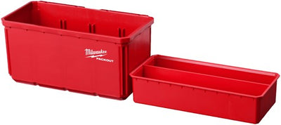 Pack d'accessoires Milwaukee contenants 10x20 cm (2 pièces) - 4932480699