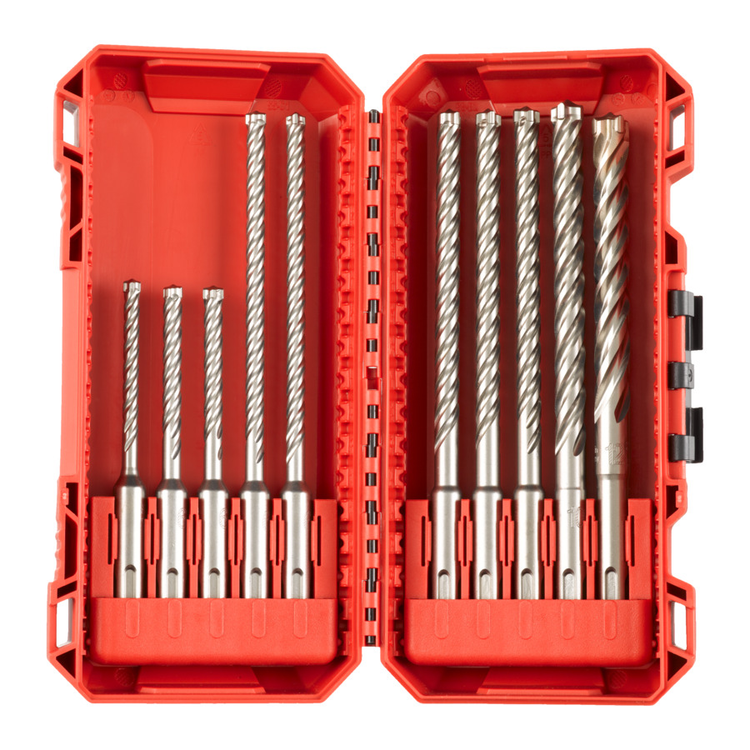 Milwaukee sds-plus drill set mx4 set 3 | packout amical b - 4932492115