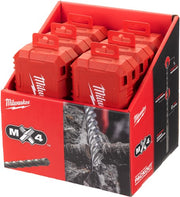 Jeu de forets Milwaukee sds-plus m2 | compatible avec l'emballage, 10 pièces - 4932492117 - afbeelding 2