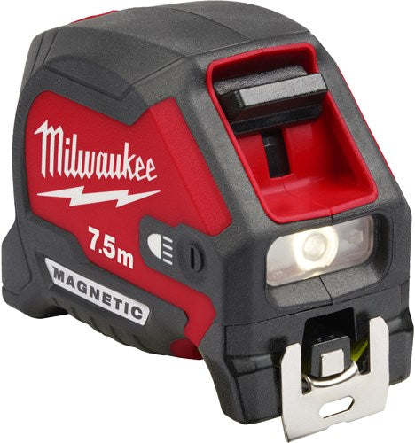 Milwaukee accessoires mètre ruban avec LED 7,5 m - 4932492469