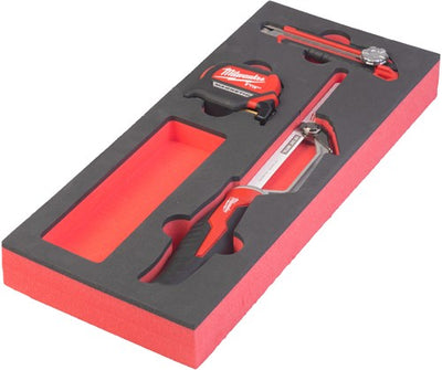 Milwaukee accessoires ensemble de découpe et de mesure des incrustations de mousse (3 pièces) (4932464602 48221961 48220012) - 4932493252
