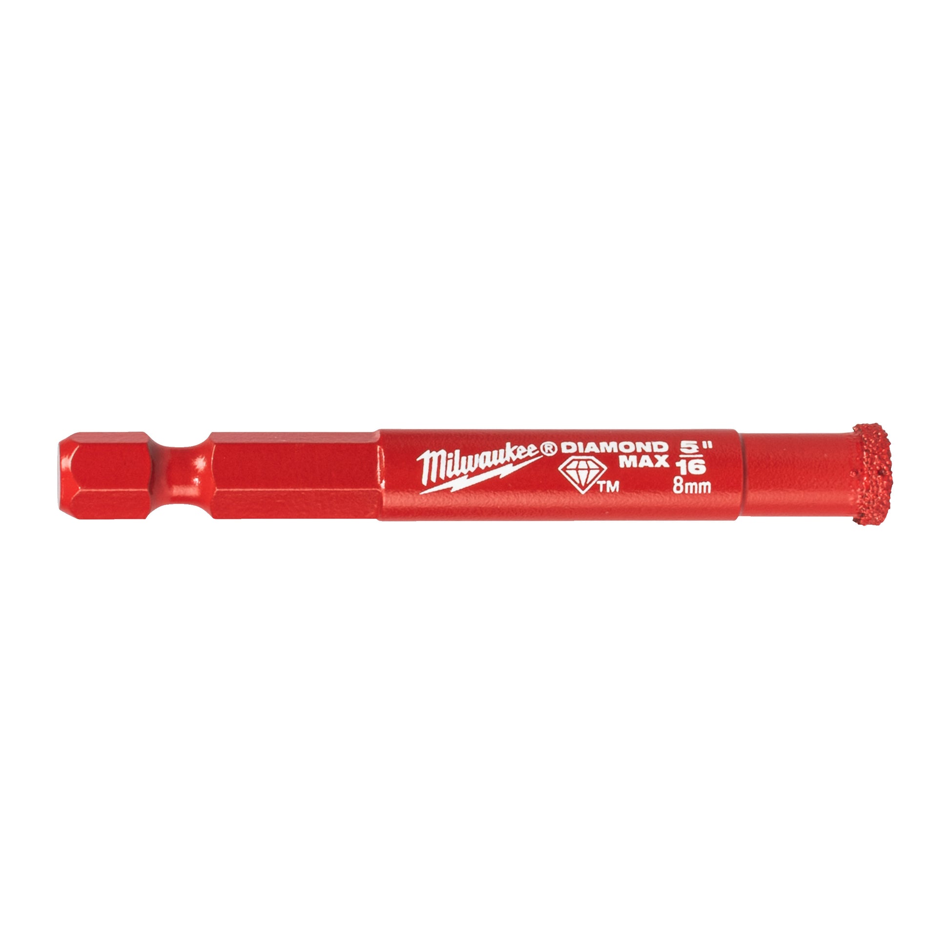 Perceuse à carrelage Milwaukee | diamant max™ | 1 4 humide sec | 8mm 1 4 hexagonal - 4932498343