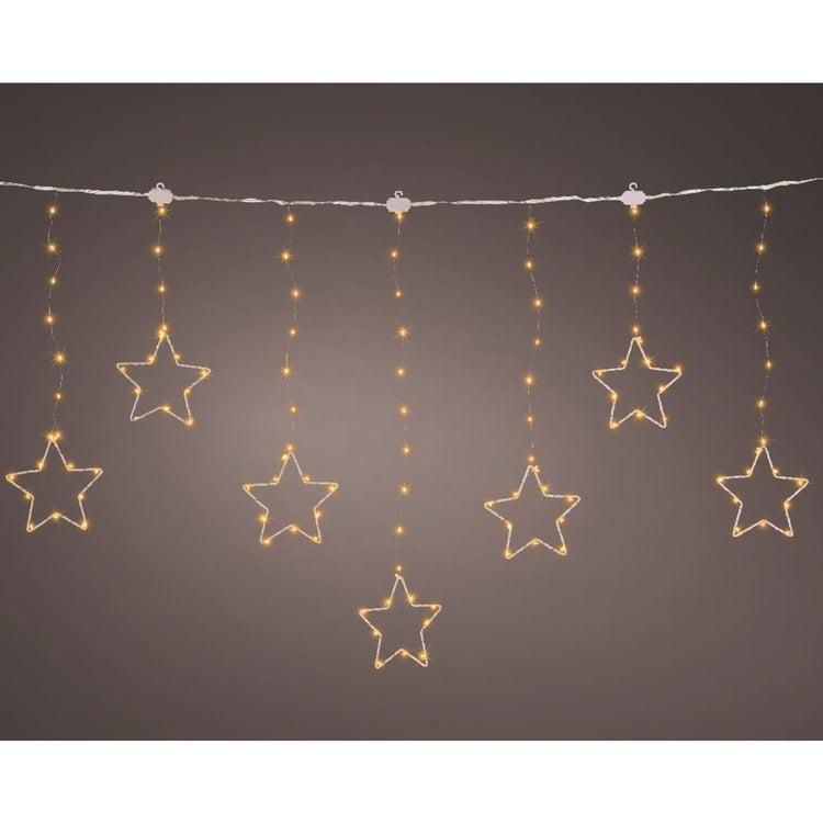 Rideau lumineux Lumineo étoiles 156led 120x60cm