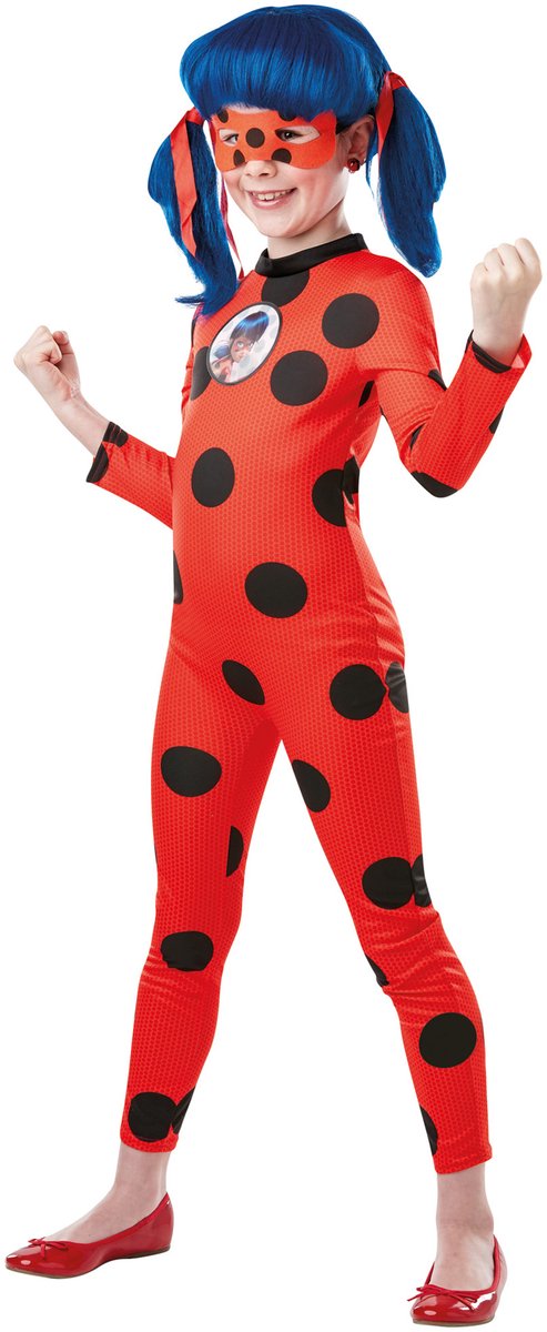 Rubis - costume classique de coccinelle miraculeuse (9-10 ans)