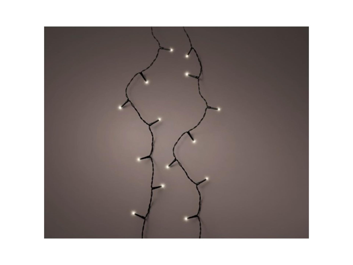 Lumineo Lumières de Noël basic 80LED blanc chaud