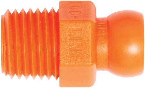 Loc-line 1 4 pièce de connexion 1 4 npt (50 pièces)