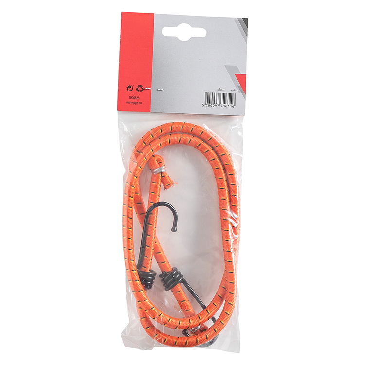 Mack 1006828 - sangle élastique 2 crochets rouge | 5 pièces
