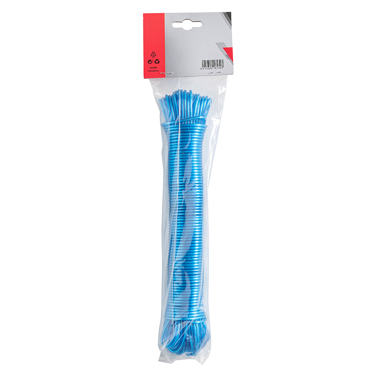 Mack 1014009 - fil pour corde à linge pp bleu toron 3mm 30m | 5 pièces