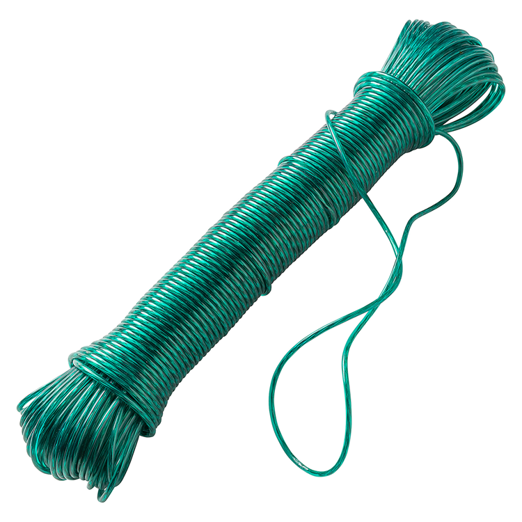 Mack 1069633 - cordon pour corde à linge pp + acier 3mm-20m | 5 pièces
