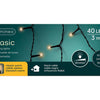Lumineo Lumières de Noël basic 40led classicwarm