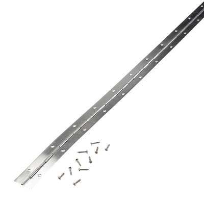 Mack 1071200 - 1 charnière piano acier inoxydable ss-304 l 150 cm x 32 mm | 6 pièces