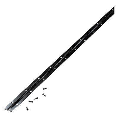 Mack 1071203 - charnière piano noir l 96 cm x 28 mm | 6 pièces