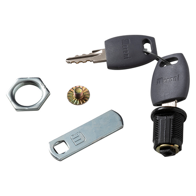 Mack 1071220 - serrure de boîte aux lettres noir 16mm | 5 pièces