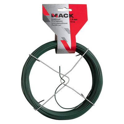 Mack 1072408 - fil de reliure vert pipi. 1,8 mm 50 m type 12 | 5 pièces