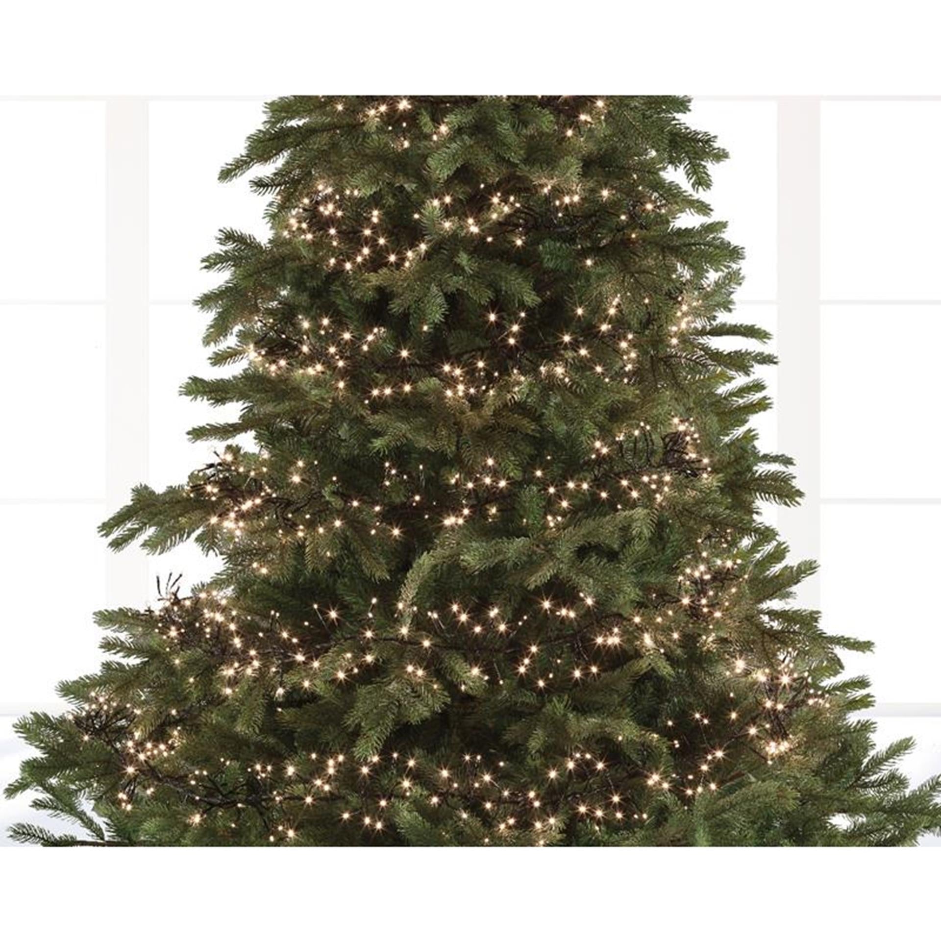 Cluster de lumières de Noël Lumineo 448led blanc chaud