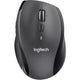 Souris sans fil Logitech m705 (argent noir, 1000 dpi, vente au détail)