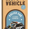 Kit de construction en bois Voiture de police 3D
