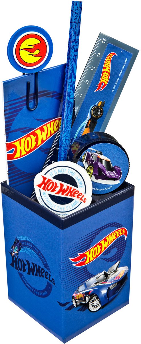 Ensemble de bureau Hot Wheels, 7dlg.