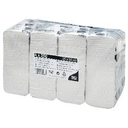 Serviettes de recharge Papstar 250 pièces paquet de 4