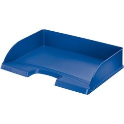 Corbeille à courrier Leitz Plus bleu en polystyrène