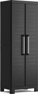 Keter meuble de rangement detroit - polyvalent - 3 étagères - 45x65x182cm - noir