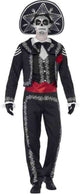 Smiffys costume mexicain homme jour des morts - taille s